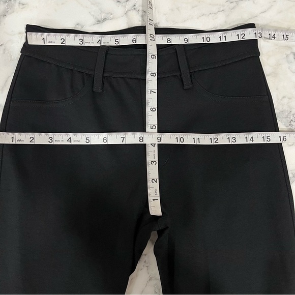 AMERICAN GIANT Black Slim Leg Cigarette Ponte Trouser Dress Pants Size 4 - Picture 6 of 8